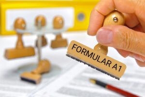 Formularul A1 pentru detașare