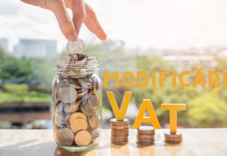 modificările cotei de TVA